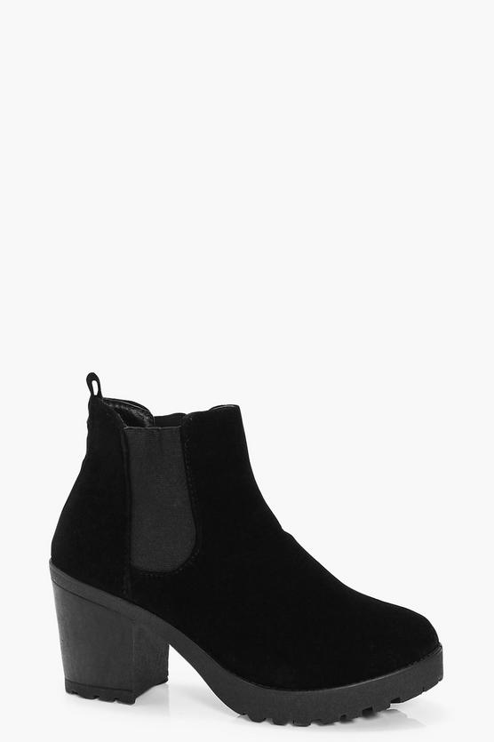 Katie Chunky Sole Chelsea Boot